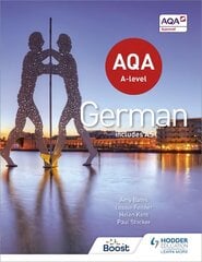 AQA A-level German (includes AS) kaina ir informacija | Užsienio kalbos mokomoji medžiaga | pigu.lt