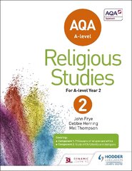 AQA A-level Religious Studies Year 2 цена и информация | Духовная литература | pigu.lt