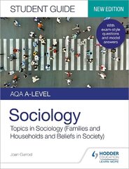 AQA A-level Sociology Student Guide 2: Topics in Sociology (Families and households and Beliefs in society) kaina ir informacija | Socialinių mokslų knygos | pigu.lt