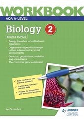 AQA A-level Biology Workbook 2 kaina ir informacija | Ekonomikos knygos | pigu.lt