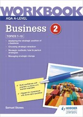 AQA A-Level Business Workbook 2 цена и информация | Книги по экономике | pigu.lt