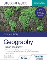 AQA A-level Geography Student Guide 2: Human Geography цена и информация | Книги по социальным наукам | pigu.lt
