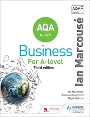 AQA Business for A Level (Marcouse) kaina ir informacija | Ekonomikos knygos | pigu.lt