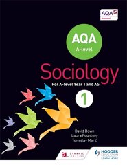 AQA Sociology for A-level Book 1, Book 1 kaina ir informacija | Socialinių mokslų knygos | pigu.lt