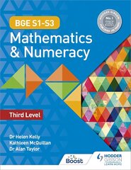 BGE S1-S3 Mathematics & Numeracy: Third Level kaina ir informacija | Knygos paaugliams ir jaunimui | pigu.lt