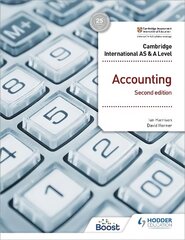 Cambridge International AS and A Level Accounting Second Edition kaina ir informacija | Ekonomikos knygos | pigu.lt