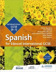 Edexcel International GCSE Spanish Student Book Second Edition 2nd Revised edition цена и информация | Книги для подростков и молодежи | pigu.lt
