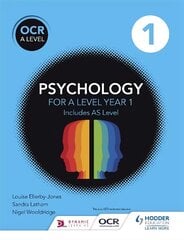 OCR Psychology for A Level Book 1, Book 1 kaina ir informacija | Socialinių mokslų knygos | pigu.lt