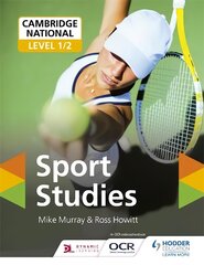 OCR Cambridge National Level 1/2 Sport Studies цена и информация | Книги для подростков и молодежи | pigu.lt