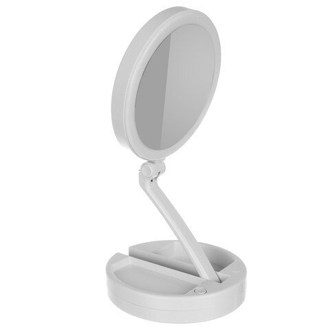 Kosmetinis veidrodis su LED lempute kaina ir informacija | Kosmetinės, veidrodėliai | pigu.lt
