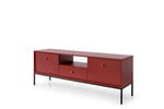 TV staliukas AKL Furniture Mono MRTV154, raudonas