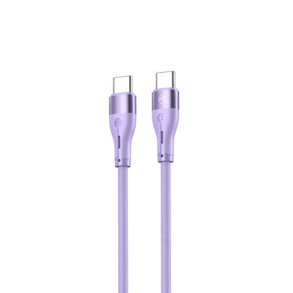 Tellur Silicone TLL155531, USB-C, 1 m kaina ir informacija | Laidai telefonams | pigu.lt