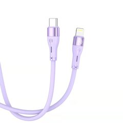 Tellur Silicone TLL155571, USB-C/Lightning, 1 м цена и информация | Кабели для телефонов | pigu.lt