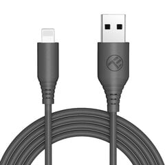 Tellur Silicone TLL155581, USB-A/Lightning, 1 м цена и информация | Кабели для телефонов | pigu.lt