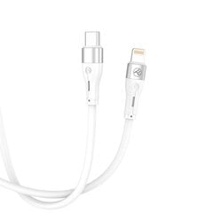 Tellur Silicone TLL155541, USB-C/Lightning, 1 м цена и информация | Кабели для телефонов | pigu.lt