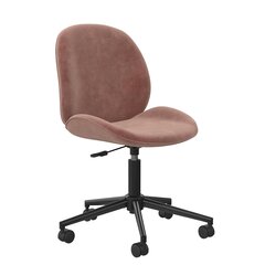 Biuro kėdė CosmoLiving by Cosmopolitan Astor, rožinė kaina ir informacija | Biuro kėdės | pigu.lt