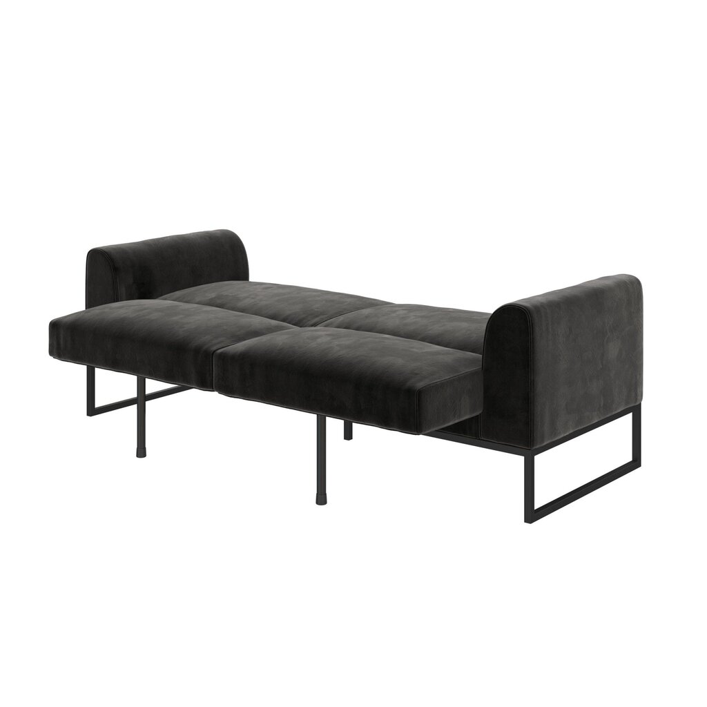 Sofa CosmoLiving by Cosmopolitan Adley, juoda kaina ir informacija | Sofos | pigu.lt