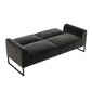 Sofa CosmoLiving by Cosmopolitan Adley, juoda kaina ir informacija | Sofos | pigu.lt