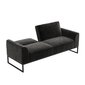 Sofa CosmoLiving by Cosmopolitan Adley, juoda kaina ir informacija | Sofos | pigu.lt