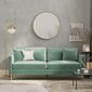 Sofa CosmoLiving by Cosmopolitan Highland, žalia kaina ir informacija | Sofos | pigu.lt
