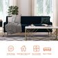 Sofa CosmoLiving by Cosmopolitan Virginia, mėlyna цена и информация | Sofos | pigu.lt