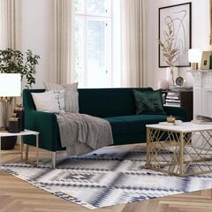 Sofa CosmoLiving by Cosmopolitan Virginia, mėlyna kaina ir informacija | Sofos | pigu.lt