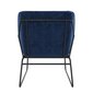 Kėdė Dorel Home Avery, mėlyna kaina ir informacija | Virtuvės ir valgomojo kėdės | pigu.lt