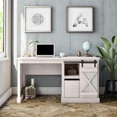 Письменный стол Dorel Home Knox, белый цена и информация | Компьютерные, письменные столы | pigu.lt