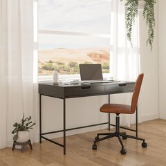 Rašomasis stalas Dorel Home Modine, juodas kaina ir informacija | Kompiuteriniai, rašomieji stalai | pigu.lt