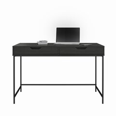 Rašomasis stalas Dorel Home Modine, juodas цена и информация | Компьютерные, письменные столы | pigu.lt