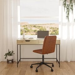 Письменный стол Dorel Home Modine, коричневый цвет цена и информация | Компьютерные, письменные столы | pigu.lt