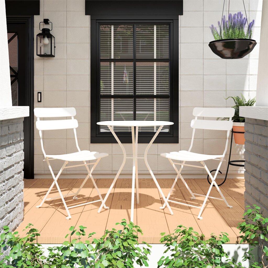 Lauko baldų rinkinys Dorel Home Outdoor Living, baltas kaina ir informacija | Lauko baldų komplektai | pigu.lt