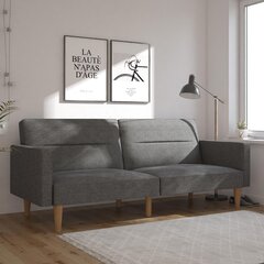 Sofa Dorel Home Channel, pilka kaina ir informacija | Sofos | pigu.lt