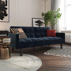 Sofa Dorel Home Harper, mėlyna kaina ir informacija | Sofos | pigu.lt