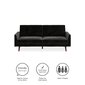 Sofa Dorel Home Jasper, juoda цена и информация | Sofos | pigu.lt