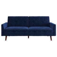 Sofa Dorel Home Jasper, mėlyna kaina ir informacija | Sofos | pigu.lt