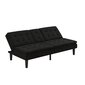 Sofa Dorel Home Memory, juoda kaina ir informacija | Sofos | pigu.lt