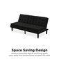 Sofa Dorel Home Memory, juoda kaina ir informacija | Sofos | pigu.lt