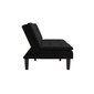 Sofa Dorel Home Memory, juoda kaina ir informacija | Sofos | pigu.lt