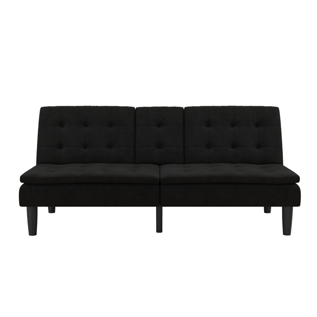 Sofa Dorel Home Memory, juoda kaina ir informacija | Sofos | pigu.lt