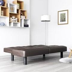 Диван Dorel Home Upholstered, коричневый цвет цена и информация | Диваны | pigu.lt