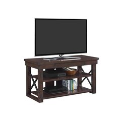 ТВ столик Dorel Home Wildwood, коричневый цена и информация |  Тумбы под телевизор | pigu.lt