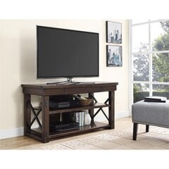ТВ столик Dorel Home Wildwood, коричневый цена и информация |  Тумбы под телевизор | pigu.lt