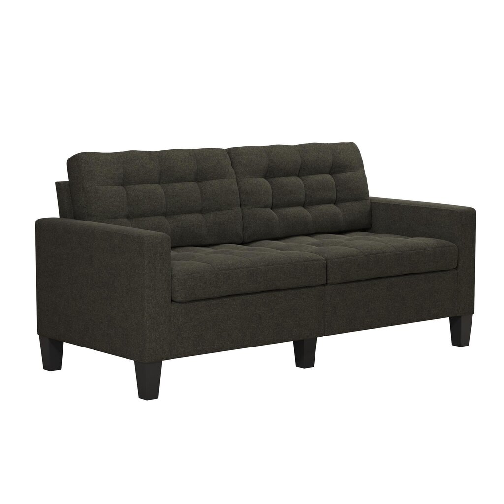 Sofa Dorel Home Emily, pilka kaina ir informacija | Sofos | pigu.lt