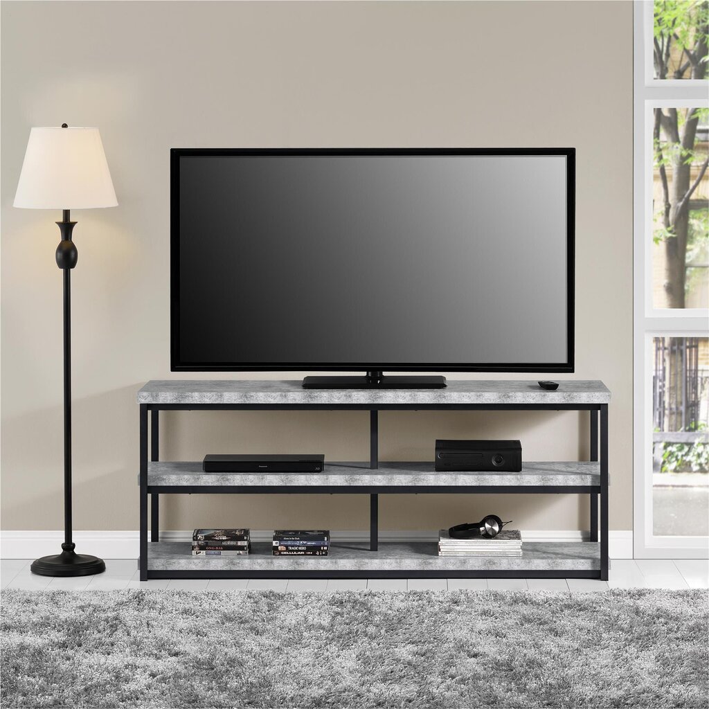 TV staliukas Dorel Home Ashlar, pilkas kaina ir informacija | TV staliukai | pigu.lt