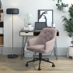 Офисный стул Novogratz Her Majesty, серый цена и информация | Офисные кресла | pigu.lt