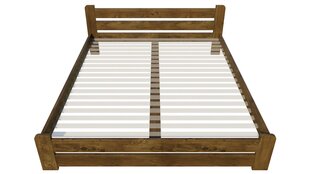 Кровать без решетки KLAIPĖDA, 180x200 см, цвет дуба цена и информация | Кровати | pigu.lt