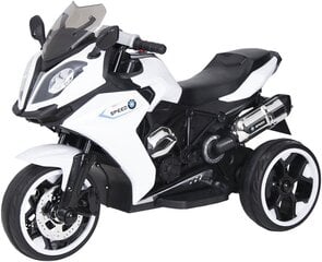 Vienvietis elektrinis motociklas, 6V/7Ah Speed 1300 ST WHITE kaina ir informacija | Elektromobiliai vaikams | pigu.lt
