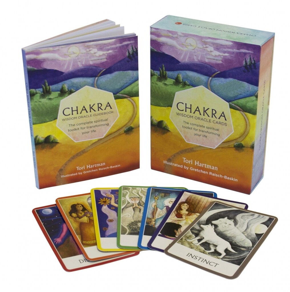 Chakra Wisdom Orakulo kaaldė ir paaiškinimų knyga kaina ir informacija | Ezoterika | pigu.lt