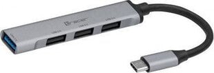 Tracer A-1 USB-C HDMI 4K USB 3.0 kaina ir informacija | Adapteriai, USB šakotuvai | pigu.lt